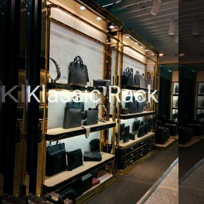 Gold Purse Display Rack